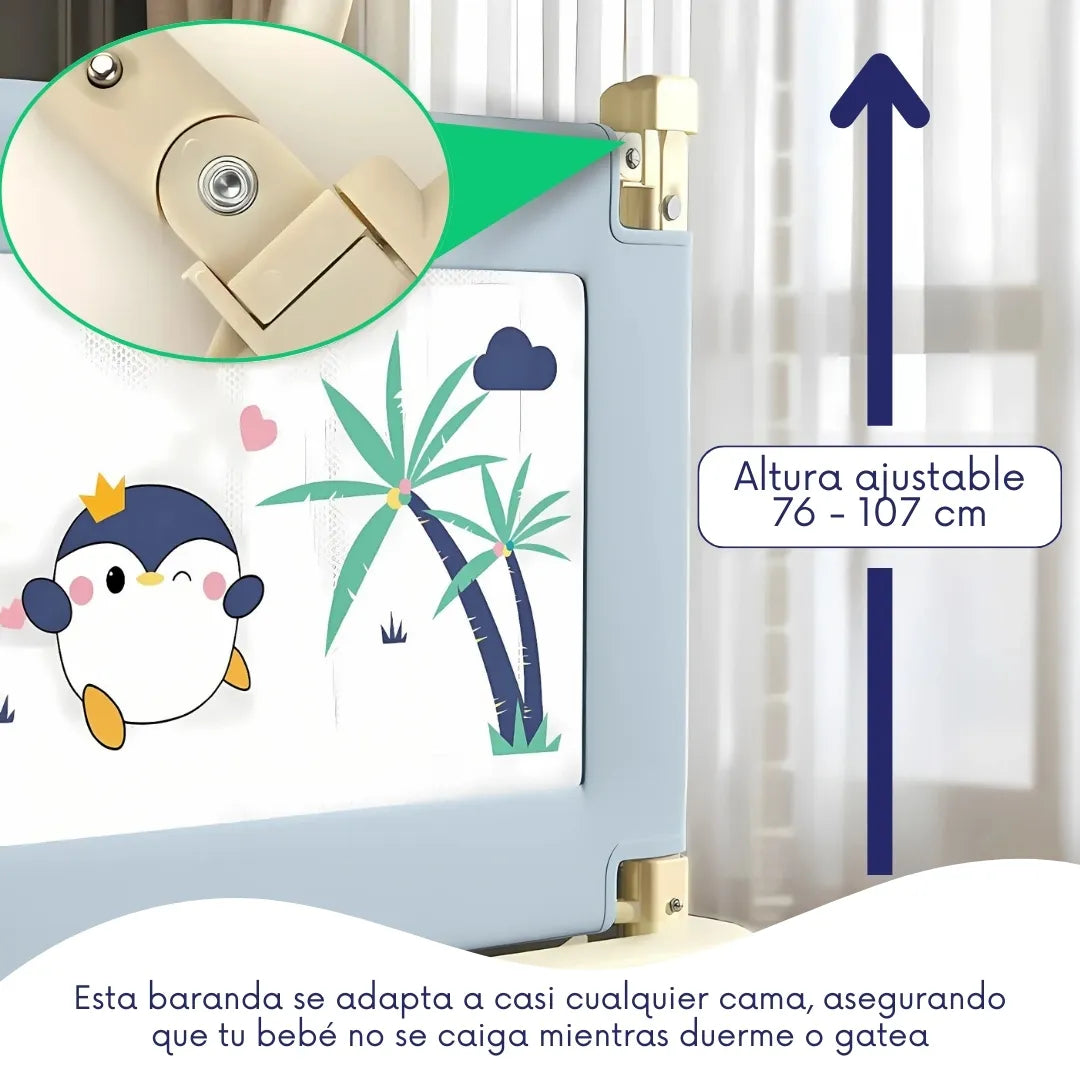 Baranda de seguridad ajustable