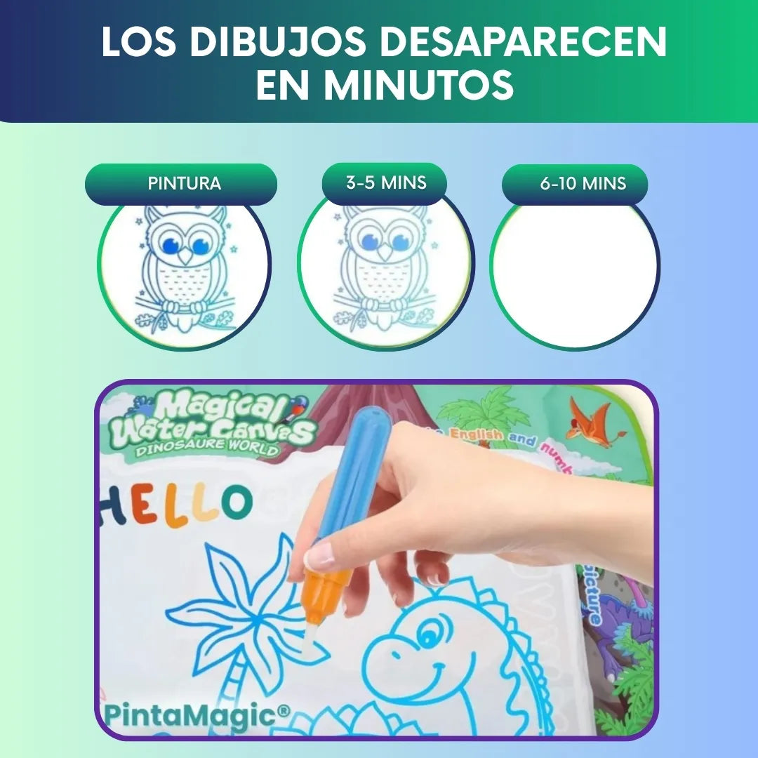 Alfombra mágica para dibujar + accesorios + Libro digital 🎁