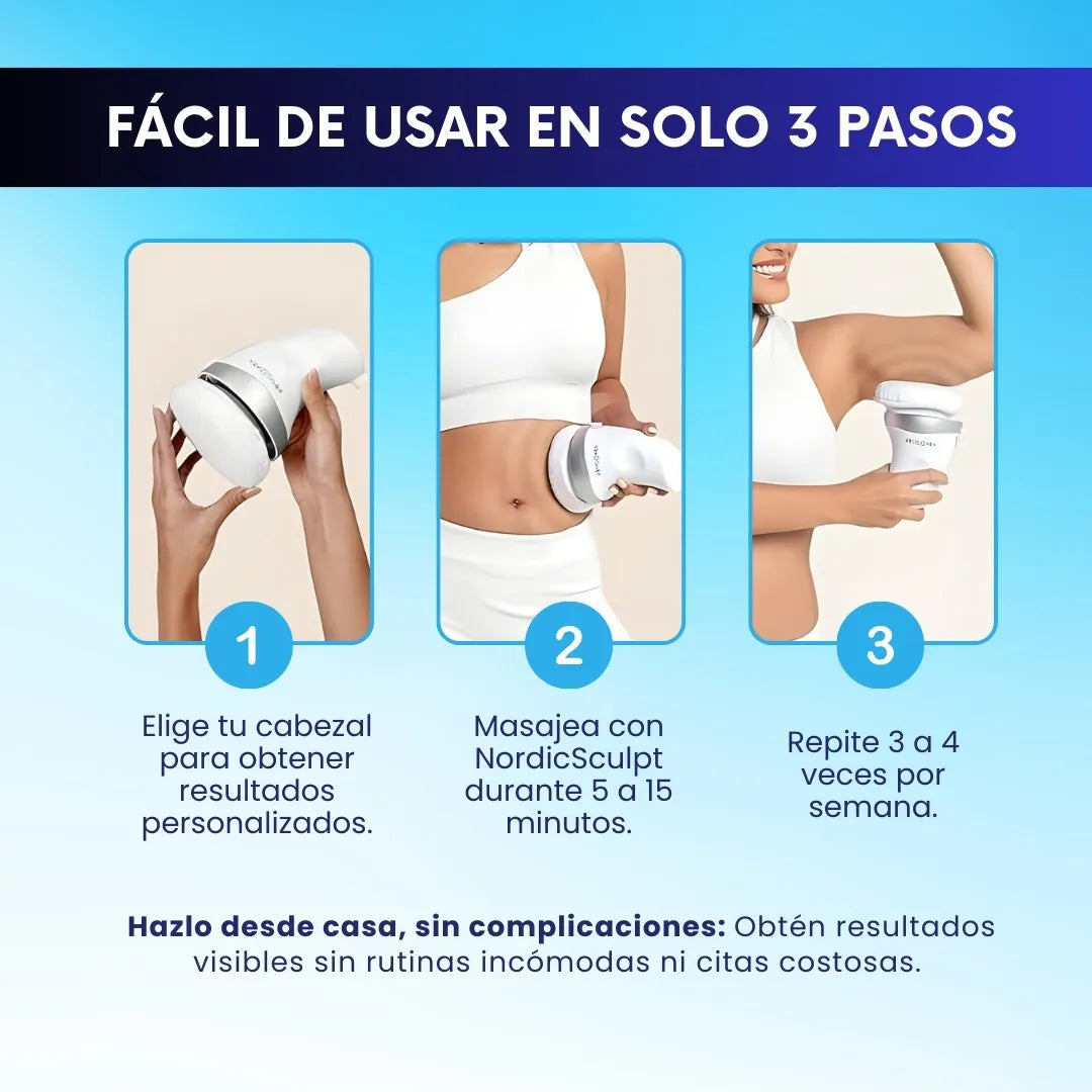 NordicSculpt ™ – Dispositivo de esculpido y firmeza en casa