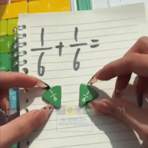 Libro Magnético de Matemáticas y Fracciones