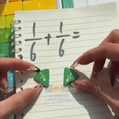 Libro Magnético de Matemáticas y Fracciones