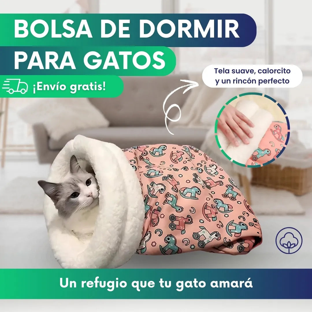 Bolsa de dormir para Gatos