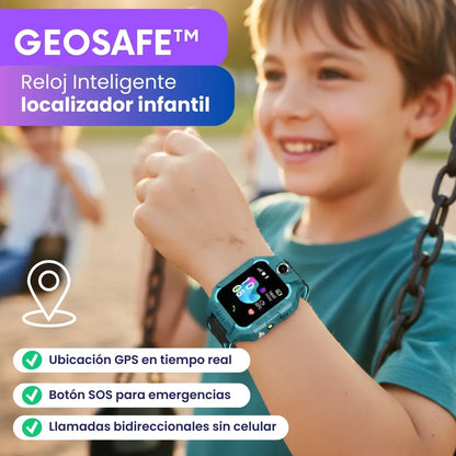 GeoSafe™ - Reloj Inteligente localizador infantil