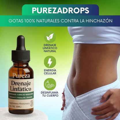 PurezaDrops™ | Gotas 100% naturales contra la hinchazón