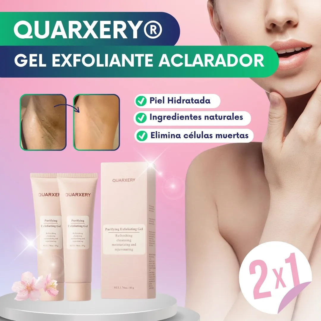 Quarxery® - Gel exfoliante aclarador Lleva 2 - paga 1