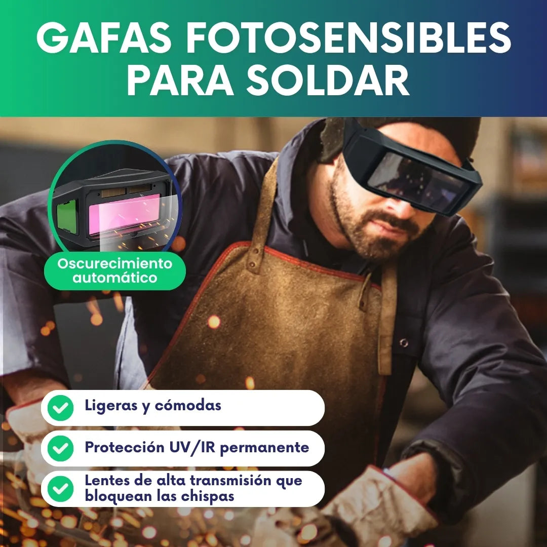 Gafas para soldar upsell RELOJ