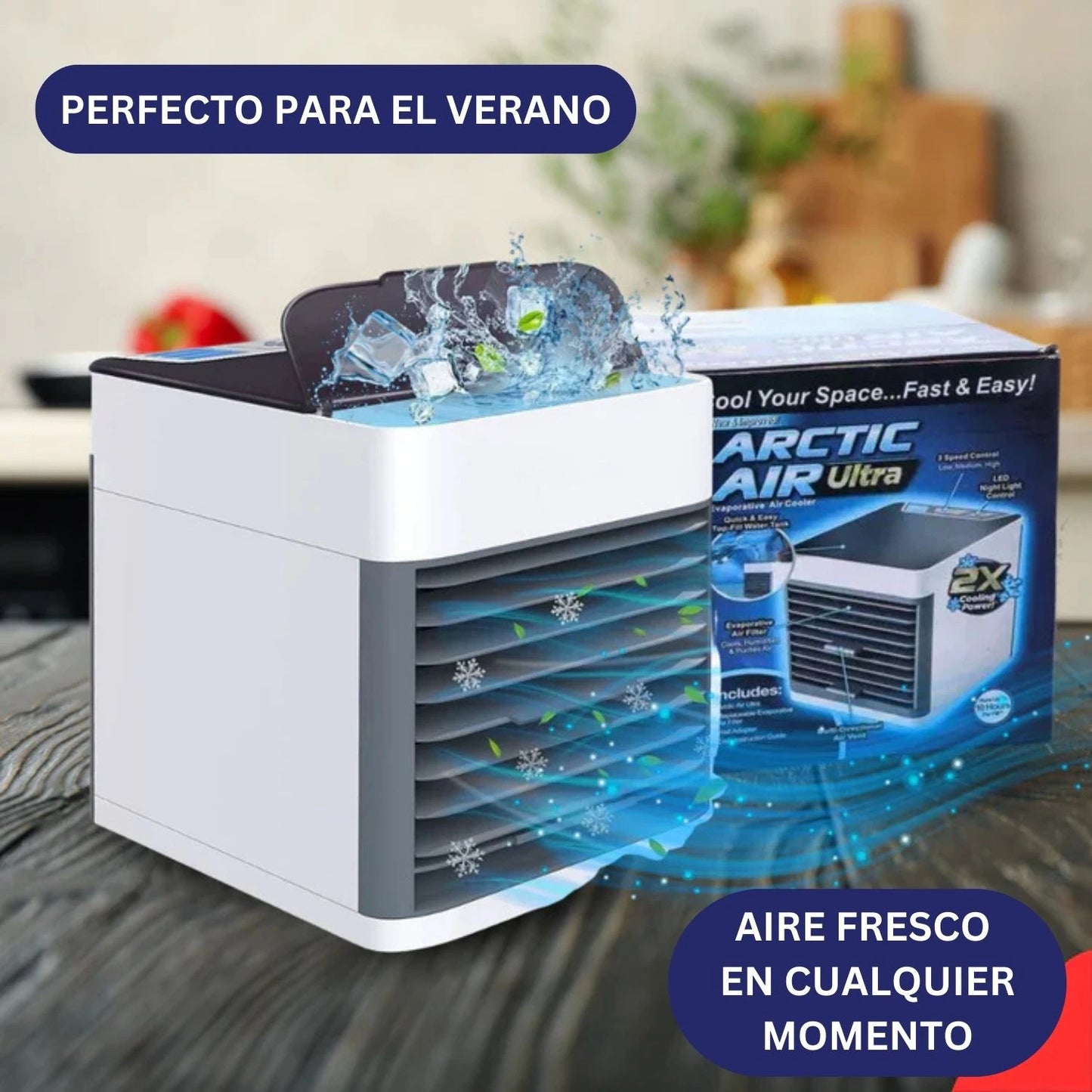 Mini aire acondicionado - Aire fresco en cualquier momento