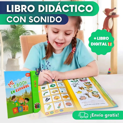 Libro didáctico con sonido + libro digital 🎁