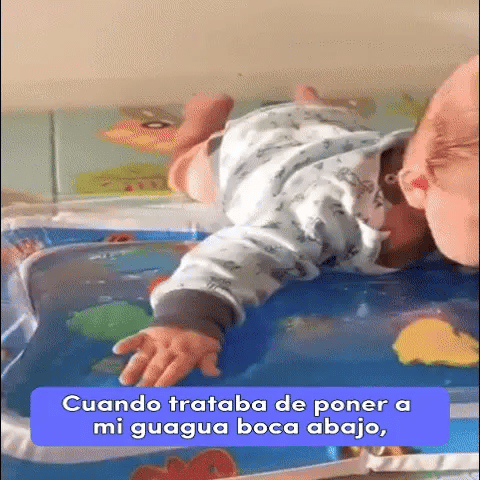 Alfombra de estimulación sensorial de agua + Libro digital 🎁