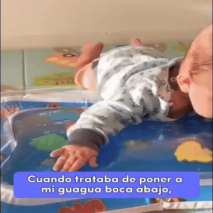 Alfombra de estimulación sensorial de agua + Libro digital 🎁