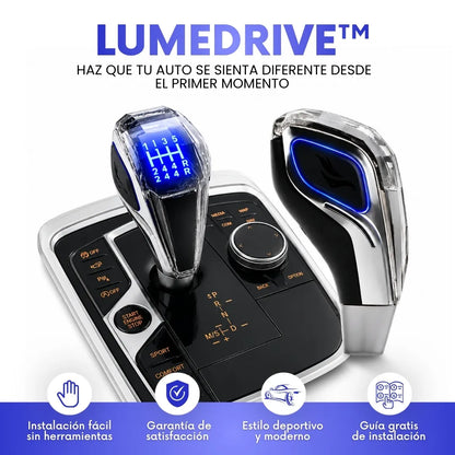 LumeDrive™ | Perilla de cambio deportiva con luz
