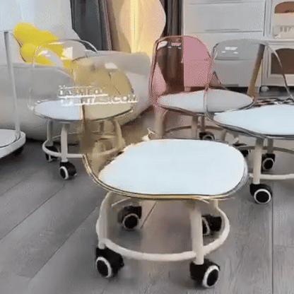 GiroSeat™ - Silla baja giratoria 360° en acrílico