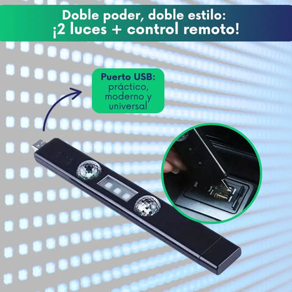 AmbiSphere™ - Luz led ambiental inalámbrica - 14 modos
