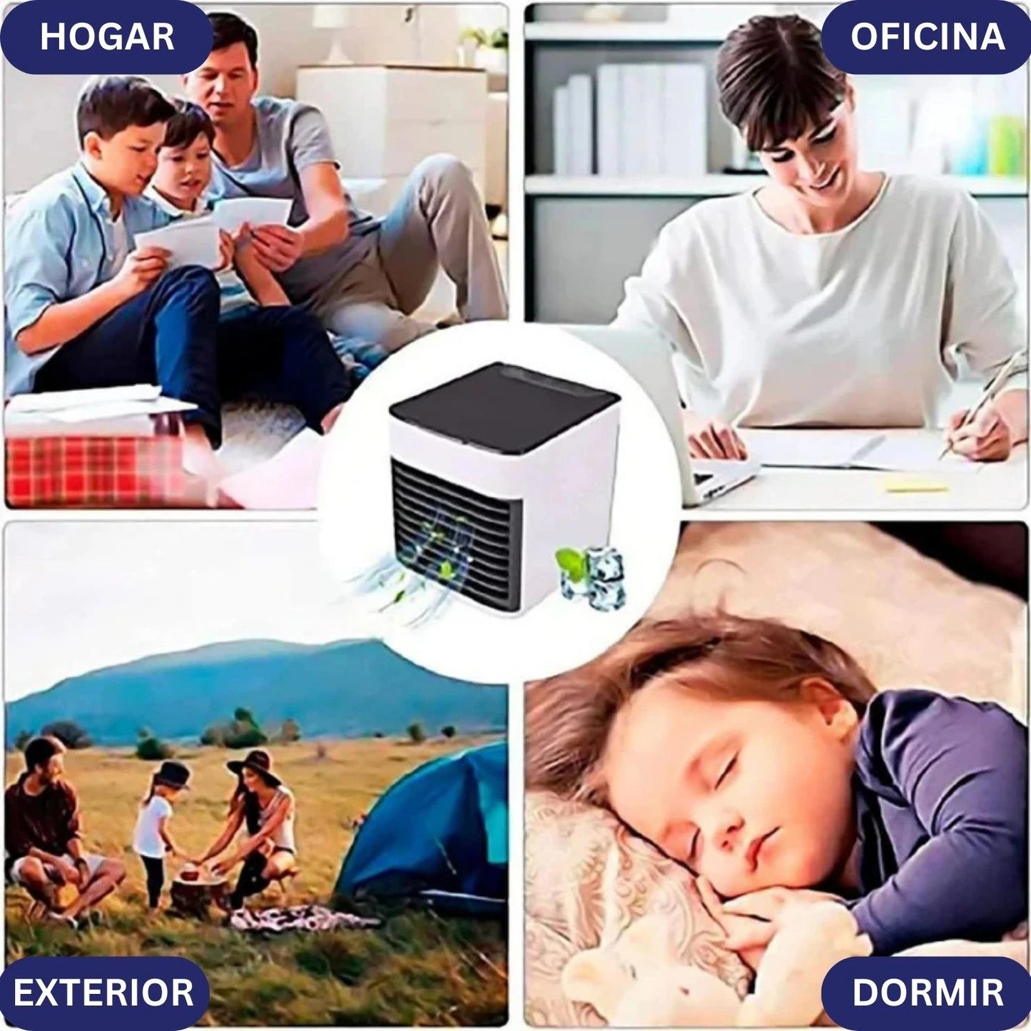 Mini aire acondicionado - Aire fresco en cualquier momento