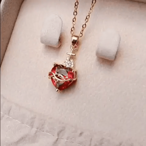 Collar Sagrado Corazón de Jesús - La Fe siempre contigo