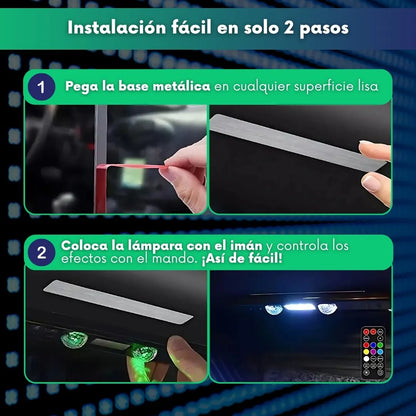 AmbiSphere™ - Luz led ambiental inalámbrica - 14 modos