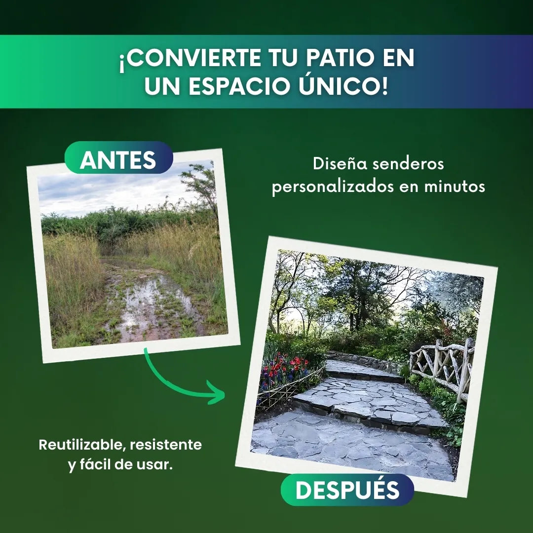 PathRoad - Molde de cemento para senderos