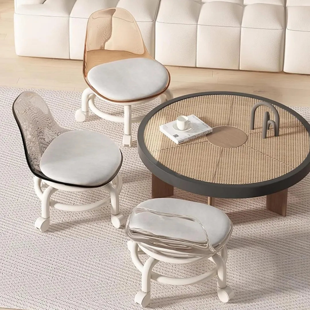 GiroSeat™ - Silla baja giratoria 360° en acrílico