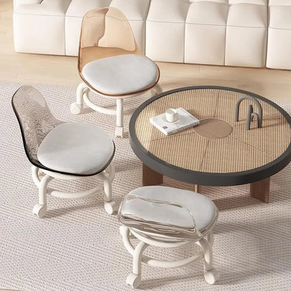 GiroSeat™ - Silla baja giratoria 360° en acrílico