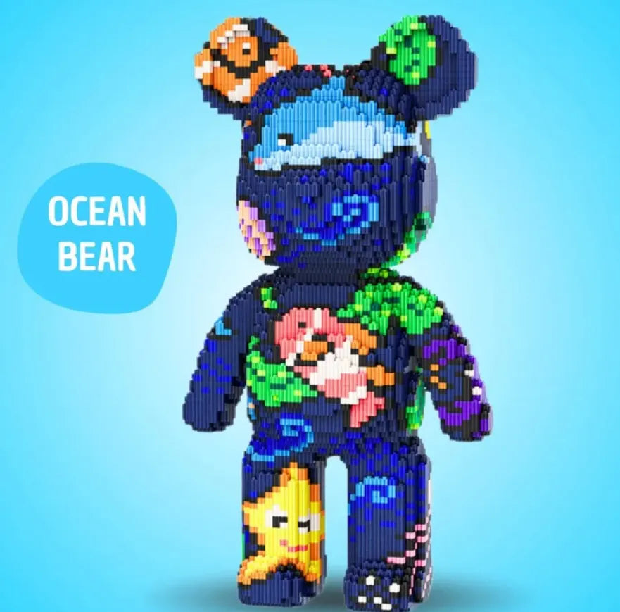 BearCraft™ – Oso 3D de mini-bloques 3680 piezas