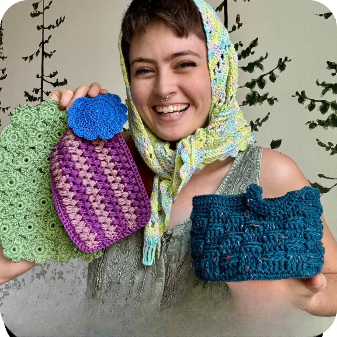 CrochetLúmina™ con 11 cabezales intercambiables y luz led + Regalo 🎁
