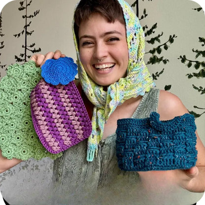 CrochetLúmina™ con 11 cabezales intercambiables y luz led + Regalo 🎁