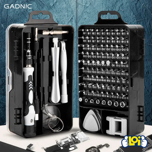 Set destornilladores de precisión 115 en 1